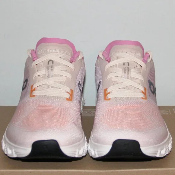 On Cloud 6 Push Shoes Womens 9 Orange Pink - Picture 4 of 7